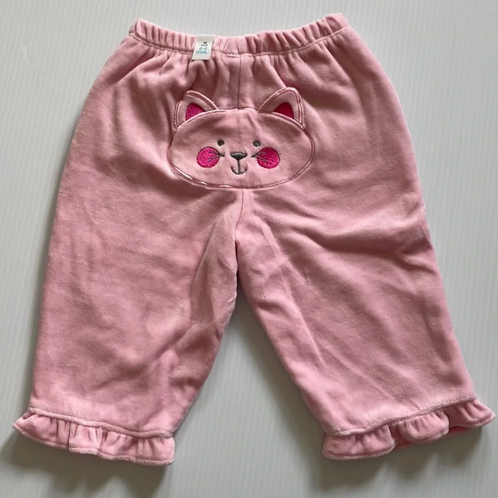 The Children’s place 3 piece set.  Pink Pants, Jacket & bib.  Size 6-9 months